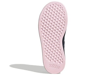 Zapatilla Adidas Grand Court 2.0 Niño Azul Rosa 3 Tiras